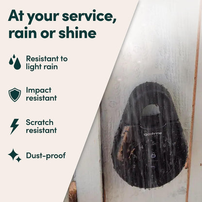 igloohome Keybox 3 Smart Lock Box, Large Key Safe w/Airbnb Sync (iOS/Android) – Remotely Generate Bluetooth-Keys & Pin Codes Without Internet