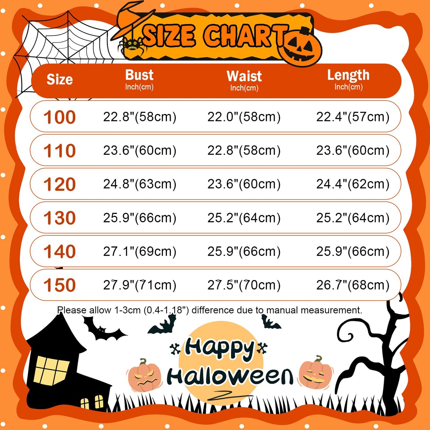 WonderBabe Girls Halloween Nightgown Casual Dress Sleepwear Pajamas Flutter Short Nightgowns for Little Girls Size 5-6 Yellow