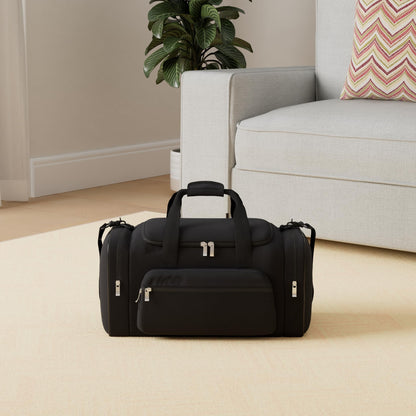YoKelly Sports Duffel Bag 20 inch for Travel Gym - Black
