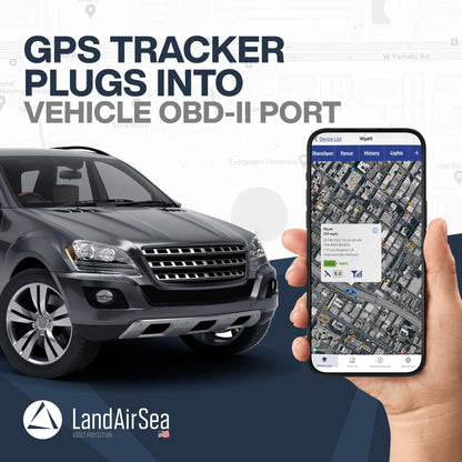 LandAirSea Sync GPS Tracker - 8.95 per month. Full Global Coverage. 4G LTE Real-Time Tracking for Vehicle, Asset, Fleet, and Elderly.