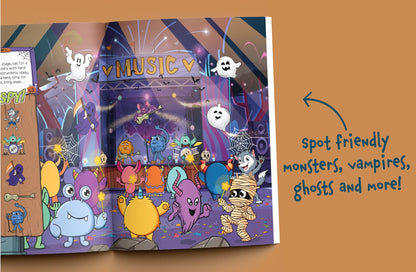 I Spy Halloween: Search and Find Friendly Monsters on Halloween Night! A Cute Halloween Gift for Toddlers (I Spy Books for Toddlers)