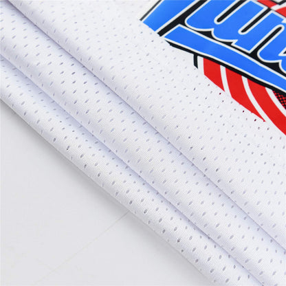 Lola #10 Bunny Space Mens Movie Jersey Looney Basketball Jersey Halloween Costumes Set with Bunny Head Hoop & Socks White M