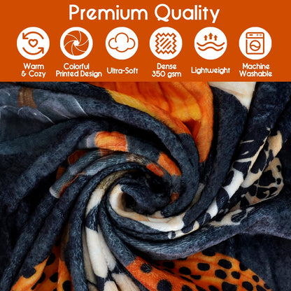 Yiyhuxf Halloween Pumpkin Blanket,Fall Fleece Blanket,Pumpkin Gifts for Women,Halloween Flannel Fleece Throw Blanket for Home Living Room Couch Bed Chair or Dorm Decor 60"x50"